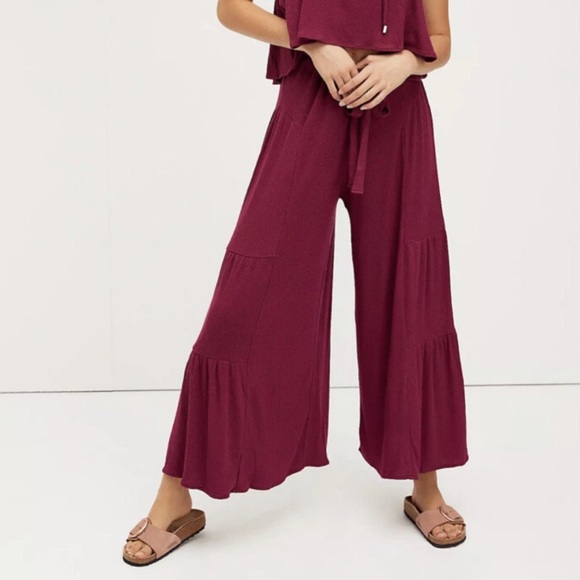 Free People Pants - Free People Porter Wide Leg Pants